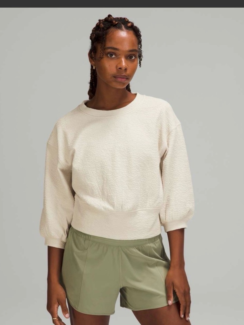 Lululemon  Textured Pullover